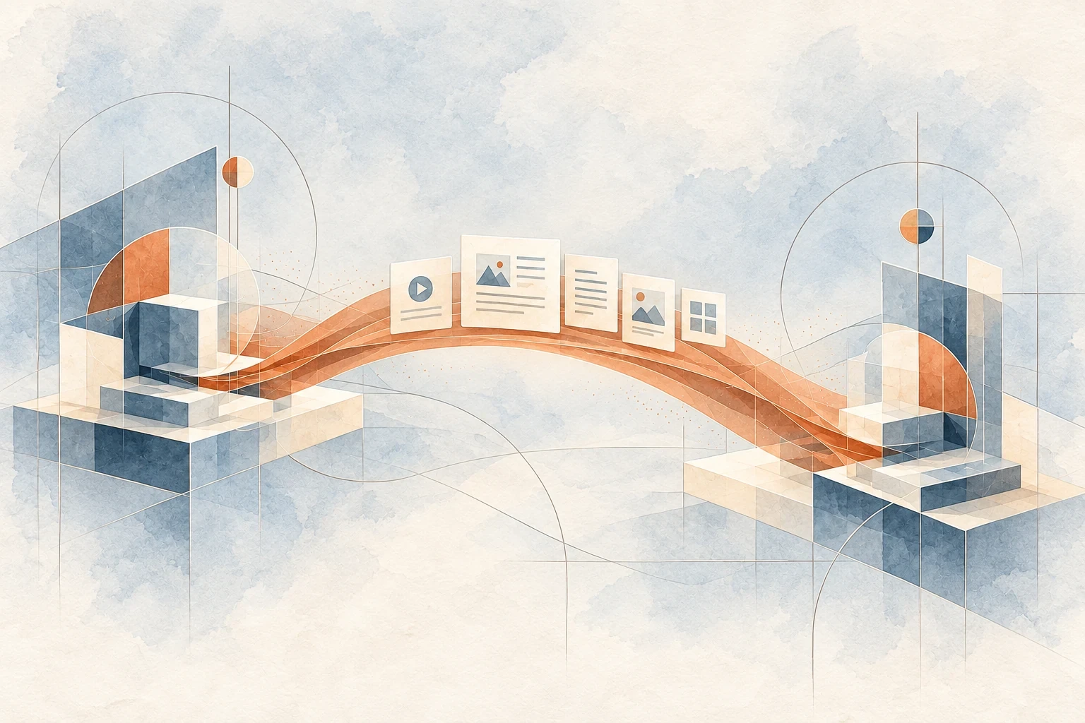 An editorial illustration of a clear route to a new learning environment